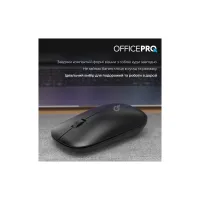 Мишка OfficePro M225B Silent Click Wireless Black (M225B) - 12