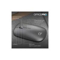 Мышка OfficePro M225G Silent Click Wireless Gray (M225G) - Изображение 6