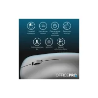 Мышка OfficePro M225G Silent Click Wireless Gray (M225G) - Изображение 9