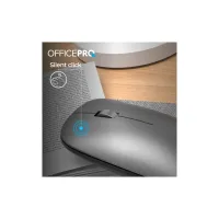 Мышка OfficePro M225G Silent Click Wireless Gray (M225G) - Изображение 10