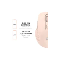 Мышка OfficePro M230P Silent Click Wireless/Bluetooth Pink (M230P) - Изображение 11