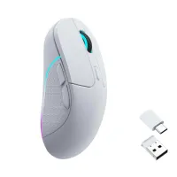 Мишка Keychron M3 Wireless/Bluetooth/USB White (M3-A3) - Зображення 1