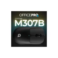 Мишка OfficePro M307B Silent Click Wireless/Bluetooth Black (M307B) - 5