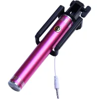 Монопод для селфі Grand-X Metallic 3,5 U-крепление 170-750мм Pink (M35UP) - 4