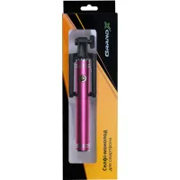 Монопод для селфі Grand-X Metallic 3,5 U-крепление 170-750мм Pink (M35UP) - 8