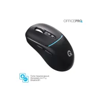 Мишка OfficePro M468B Wireless/Bluetooth Black (M468B) - 11