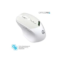 Мишка OfficePro M520W Wireless/Bluetooth White (M520W) - 11
