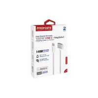 Дата кабель USB-C to MagSafe 3 white Promate (magcord-140pd.white) - Изображение 2