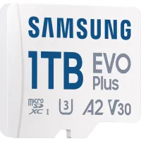 Карта пам'яті Samsung 1TB microSDXC Class UHS-I U3 V30 A2 EVO Plus + SD Adapter (MB-MC1T0SA/EU) - 2