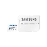 Карта пам'яті Samsung 128 GB microSDXC Class 10 UHS-I U3 V30 A2 EVO Plus+SD Adapte (MC128SA/EU) - 6