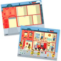 Набір для творчості Melissa&Doug Багаторазові наклейки Моє місто (MD19114) - 2