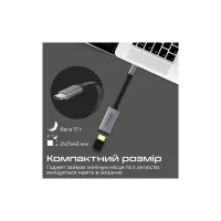 Перехідник USB-C to HDMI 4K30Hz grey Promate (medialink-h1.grey) - 5