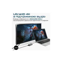 Перехідник USB-C to HDMI 4K30Hz grey Promate (medialink-h1.grey) - 7
