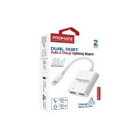Адаптер Lightning to Lightning 12W + Lightning audio Promate (medialink-i2i) - Зображення 2