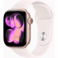 Смарт-годинник Apple Watch Series 11 GPS 42mm Rose Gold Aluminium Case with Light Blush Sport Band - M/L (MEU44RK/A) - Image 1