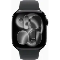 Смарт-годинник Apple Watch Series 11 GPS 46mm Jet Black Aluminium Case with Black Sport Band - S/M (MEUW4RK/A) - 2