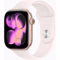 Смарт-годинник Apple Watch Series 11 GPS 46mm Rose Gold Aluminium Case with Light Blush Sport Band - S/M (MEV64RK/A) - Image 1
