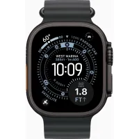 Смарт-годинник Apple Watch Ultra 3 GPS + Cellular 49mm Black Titanium Case with Black Ocean Band (MF0J4QP/A) - 2
