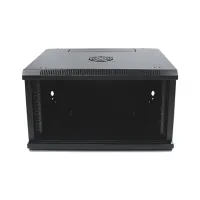 Шафа настінна Merlion 4U 19" 600*350*279 (Ш*Г*В)мм, black (MI3-6304 / 36526) - 2