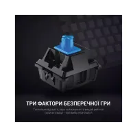 Клавіатура GamePro MK100B Blue Switch LED USB Black (MK100B) - 5