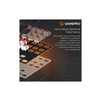 Клавіатура GamePro Genesis Metallic MK110B Outemu Red Switch USB UA Black (MK110B) - 9