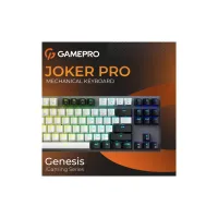 Клавіатура GamePro Genesis Joker Pro MK124G Pro Outemu Red Switch Wireless/Bluetooth/USB UA Gray (MK124G Pro) - 6