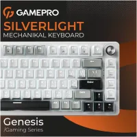 Клавіатура GamePro Genesis Silverlight MK126 USB UA Grey (MK126) - 4