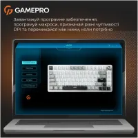 Клавіатура GamePro Genesis Silverlight MK126 USB UA Grey (MK126) - 5