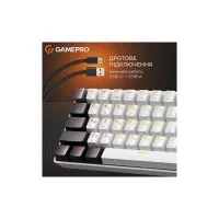 Клавіатура GamePro Genesis Infinity MK130BW Outemu Swithes USB White (MK130BW) - 5