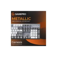 Клавіатура GamePro Genesis Metallic MK144G Outemu Red Switch USB UA Gray (MK144G) - 7