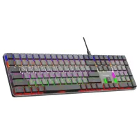 Клавіатура GamePro MK145R Red Swich Low Profile USB Dark Gray (MK145R) - 2