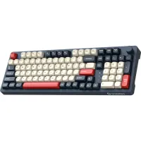 Клавіатура GamePro Asgard Drakkar Keychron Super Red Switch Wireless/Bluetooth/USB UA Blue (MK305BL) - Зображення 2