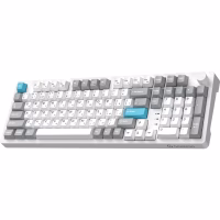 Клавиатура GamePro Asgard Drakkar Keychron Super Red Switch Wireless/Bluetooth/USB UA White (MK305WH) - Image 2