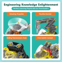 Конструктор Makerzoid Big Building Blocks-Mechanical Engineering Team (MKZ-OBK-MET) - 8