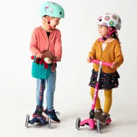 Самокат Micro Mini Deluxe Foldable LED" складний Рожевий" (MMD197) - Зображення 8