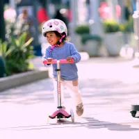 Самокат Micro Mini Deluxe Fairy Glitter LED Рожевий (MMD208) - Зображення 10