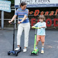 Самокат Micro Maxi Deluxe Neon LED" Зелений папуга" (MMD232) - Изображение 8