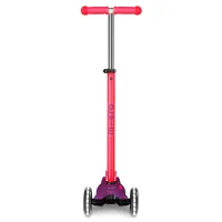 Самокат Micro Maxi Deluxe Neon LED" Ультра рожевий" (MMD233) - Изображение 4