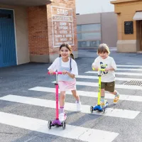 Самокат Micro Maxi Deluxe Neon LED" Ультра рожевий" (MMD233) - Изображение 9