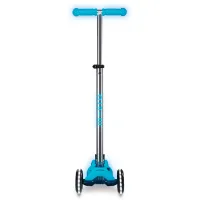 Самокат Micro серії Maxi Deluxe Glow LED" Синій кришталь" (MMD366) - Изображение 3