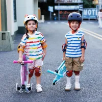 Самокат Micro Mini Deluxe складний серії Foldable Orion Glow LED" Синій" (MMD374) - Зображення 6