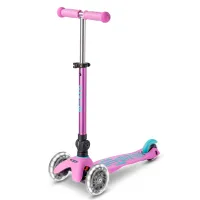 Самокат Micro Mini Deluxe Foldable LED" складний Лавандовий" (MMD398) - Зображення 1