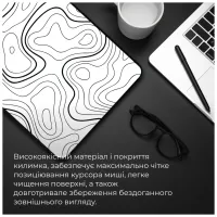 Килимок для мишки GamePro MP145AW White (MP145AW) - 8