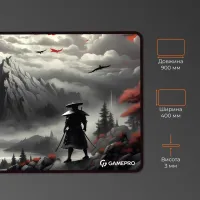 Килимок для мишки GamePro Speed/Control Black-Red (MP275RS) - 4