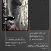 Килимок для мишки GamePro Speed/Control Black-Red (MP275RS) - 5