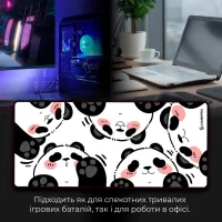 Килимок для мишки GamePro Speed/Control White (MP275WP) - 7