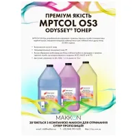 Тонер HP/Canon MPTCOL OS3 500г cyan (фасовка) Static Control (MPTCOL-500B-COS3-P) - Изображение 2