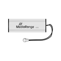 USB флеш накопичувач Mediarange 16GB Black/Silver USB 3.0 (MR915) - Зображення 1
