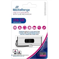 USB флеш накопичувач Mediarange 256GB Black/Silver USB 3.0 (MR919) - 5