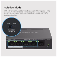 Комутатор мережевий Mercusys MS105GP - Image 7